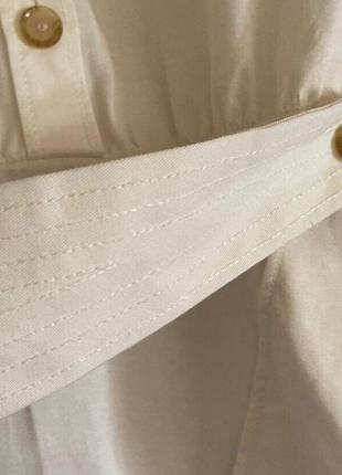 Платье рубашка zara 100% cotton blogger 7