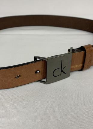 Ремень кожаный calvin klein5 фото