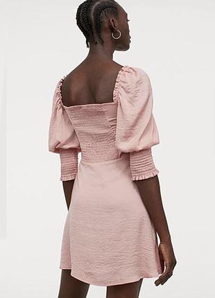 Плаття з пишними рукавами h&m