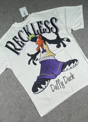 Якісна чоловіча футболка duffy duck / стильні молодіжні футболки