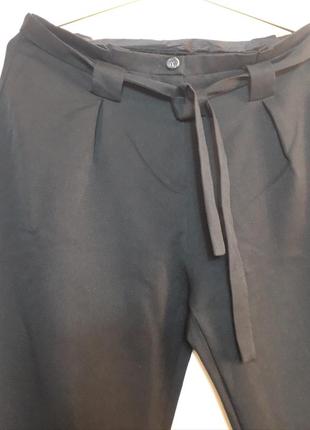 Стильні брюки з костюмної тканини з високою талією ,м.4 фото
