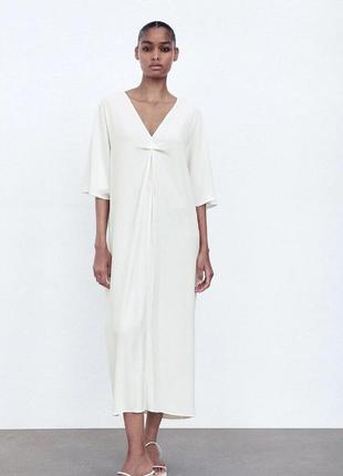 Платье туника 100% хлопок  zara оригинал