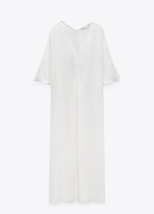 Платье туника 100% хлопок  zara оригинал5 фото