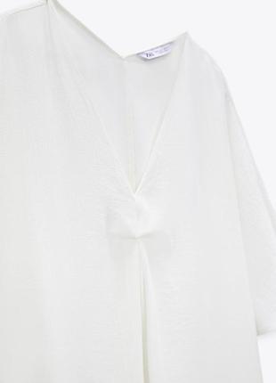 Платье туника 100% хлопок  zara оригинал6 фото