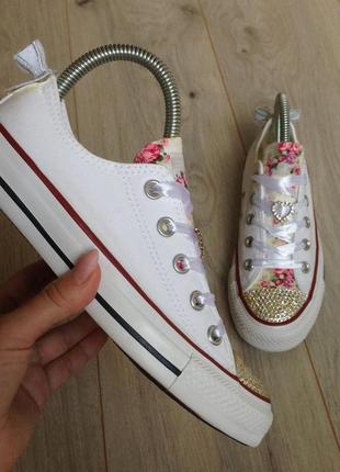 Кеды белые converse (оригинал) р. 36.5