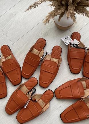Новые мюли zara