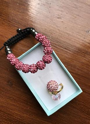 Набор браслет и кольцо