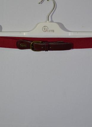 Ремень lacoste vintage belt3 фото