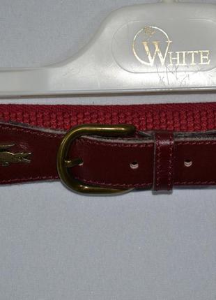 Ремень lacoste vintage belt2 фото