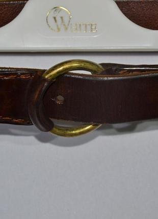 Ремень кожаный leather belt4 фото