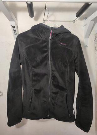 Флиска на замке quechua stratermic, флисовое худи