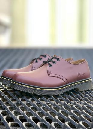 Обувь dr. martens 1461 cherry5 фото