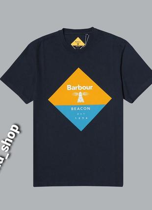 Новая футболка barbour оригинал