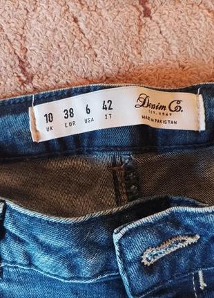 Джинсы рваные denim co 42р.5 фото