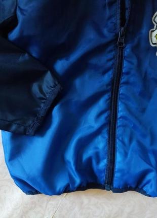 Дождевик ветровка для мальчика 110/116 размер. хорошее качество курточки 77695 фото