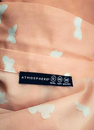 Блуза розовая с бабочками, atmosphere8 фото