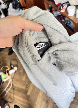 Худи женская котон кофта с капюшоном хлопок nike оригинал размер m6 фото