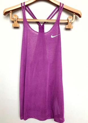 Nike dri-fit cool breeze strappy майка спортивна для фітнесу йоги бігу
