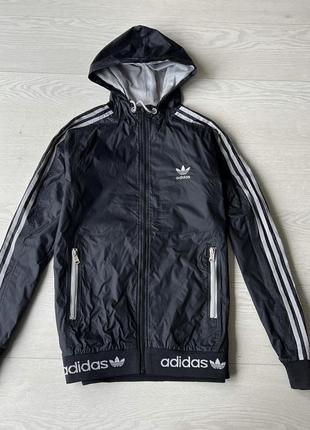 Олимпийка ветровка куртка adidas