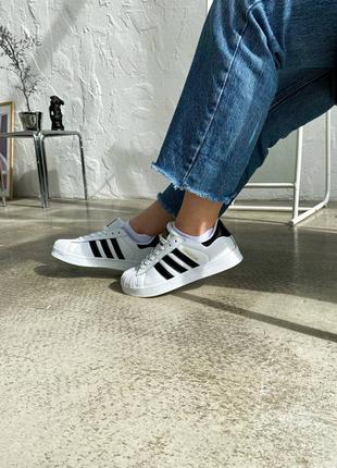Adidas superstar white ☑️