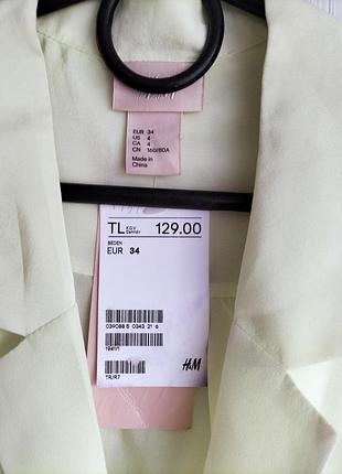 Новая блузка h&amp;m, размер 34. 4