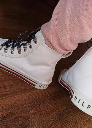 Новые высокие кеды tommy hilfiger3 фото