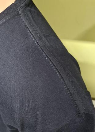 Футболка adidas чоловіча збільшенні розміри батал, чоловіча футболка великі розміри батал, чорна футболка, футболка адідас чорна4 фото