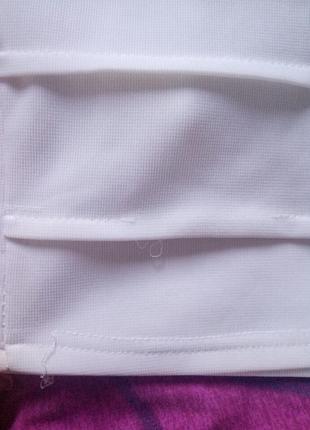 Белое бандажное платье размер с6 фото