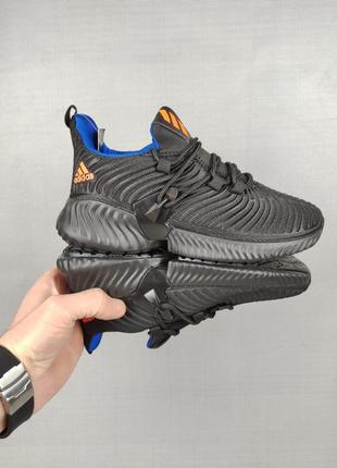 Кросівки adidas alphabounce instinct black&blue2 фото