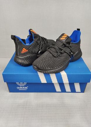 Кроссовки adidas alphabounce instinct black&amp;blue8 фото