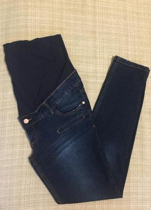 Стретчевые джинсы скинни для беременных