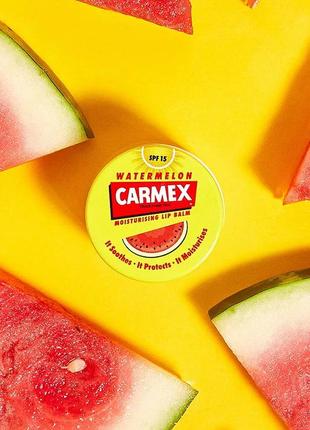 Бальзам для губ carmex "watermelon"1 фото