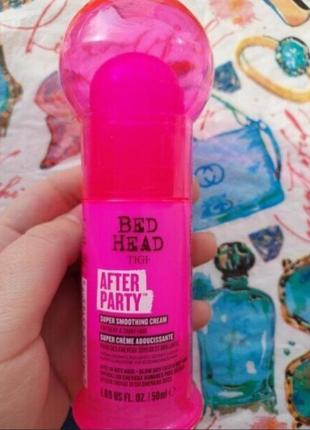 Легкий і вирівнюючий крем для волосся tigi bed scrub after party