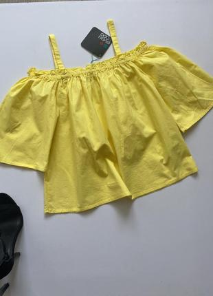 Жовта блуза1 фото