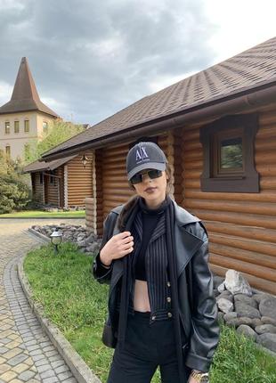 Стильная жилетка черного цвета 🖤4 фото
