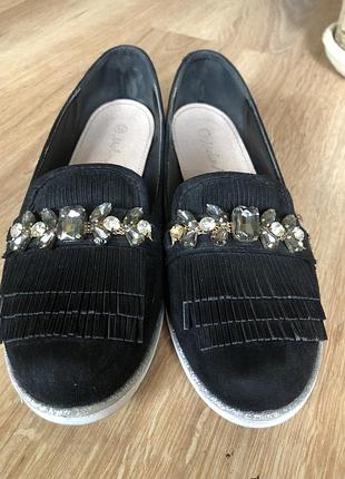 Лоферы, туфли 25см