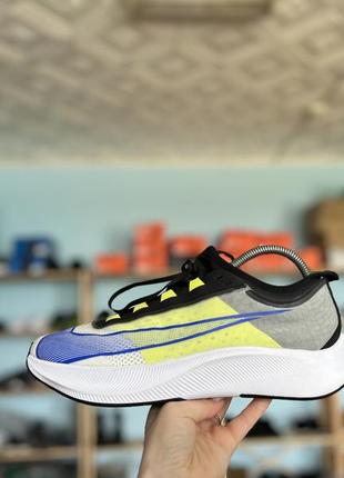 Мужские кроссовки nike zoom fly 3 новых оригинала сток без коробки