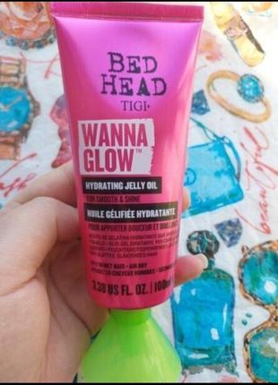 Гель для зволоження та блиску волосся tigi bed head wanna glow hydrating jelly oil1 фото