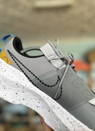 Чоловічі кросівки nike crater impact grey оригінал нові сток без коробки7 фото