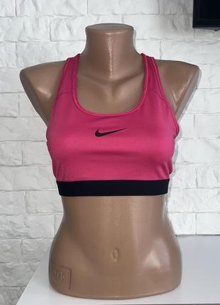 Тренировочный топ, бра для занятий спортом nike dri-fit