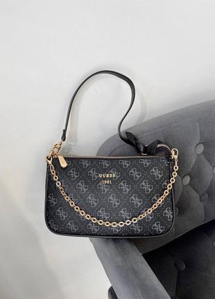 Сумка кроссбоди guess BLACK mini bag total