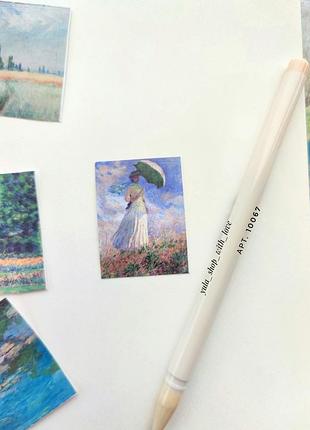 Набор #67 наклейки для скрапбукинга, репродукции, художественные картины, рисунки изображения марки стикеры для ежедневников блокнота скетча записника