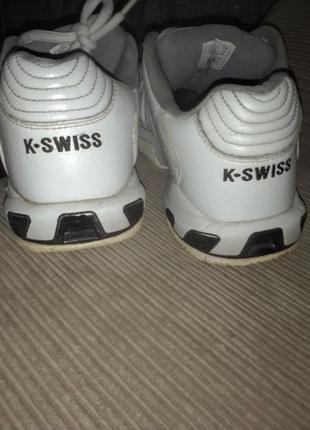 Професійні,оригінальні,дороговартісні  шкіряні тенісні кросівки k-swiss ,розмір  45 (29 см) 45.56 фото