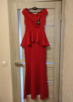 Красное платье3 фото