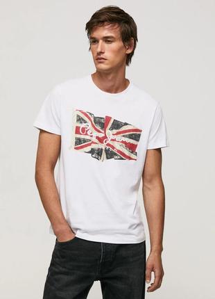 Мужская футболка pepe jeans london