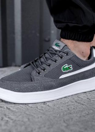 Чоловічі кросівки lacoste joggeur silver2 фото