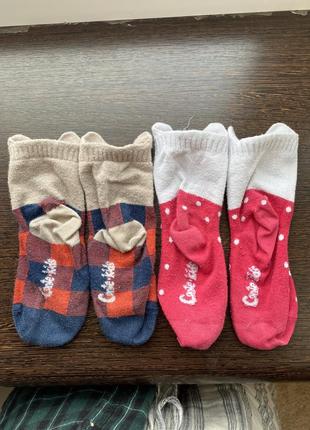 Шкарпетки звірята з вушками2 фото