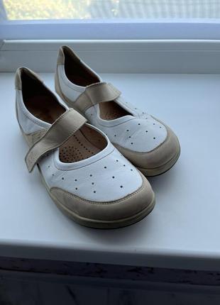 Женские туфли мокасины 40р натуральная кожа2 фото