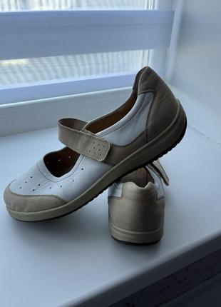 Женские туфли мокасины 40р натуральная кожа3 фото