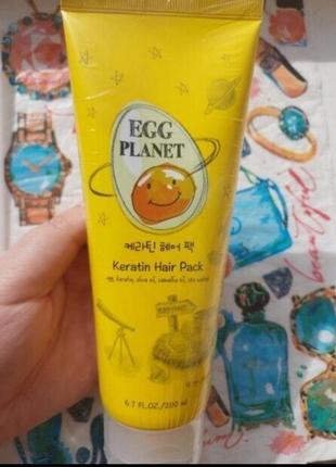 Кератинова маска daeng gi meo ri egg planet keratin hair pack для пошкодженого волосся alwb